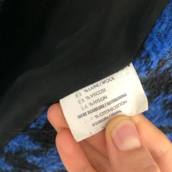 Wool houndstooth coat Raffinati - Picture 6 of 6